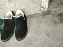 回力 Warrior 女鞋加厚加绒休闲鞋 时尚百搭棉靴懒人一脚蹬短靴女靴保暖鞋 WBN(JS)-0049 黑色 37 实拍图