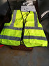 专特反光背心交通反光衣执勤反光马甲 路政施工地环卫荧光马甲可印字 荧光黄（有口袋款） 实拍图