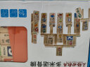 三格田（SANGTY）木制多米诺骨牌积木儿童智力玩具100粒男女孩汉字拼装新西兰松木 100粒双面（新西兰松）汉字-B款 实拍图