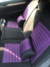 2022新款汽车座套四季通用全包围仿亚麻汽车坐垫布艺冬季座椅套适用于 豪华版黑紫色 找不到对应车型下单这里 客服回电与您联系 实拍图