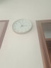 Tazxin 挂钟夜光客厅挂墙上卧室创意静音家用现代简约免打孔石英时钟表 金边地图 35cm 实拍图
