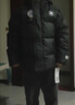 Converse匡威儿童男童连帽羽绒服秋冬新品保暖外套女童短款加厚红色面包服 正黑色 130 /64 【建议身高116-122cm】 实拍图