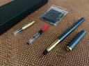徽昕斋 软笔钢笔式毛笔小号抄经笔 新式毛笔自来水软笔便携小楷软头笔签字笔礼盒套装 加长笔杆磨砂烤漆 炫彩蓝【小盒装】 实拍图