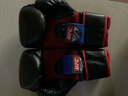 UFC 泰击手套泰拳自由搏击MMA训练成人儿童初学者练习拳套打沙袋拳套 UFC经典黑红白配色 12OZ 实拍图