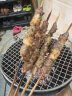 三疆牧羊新疆羊肉串生鲜新疆大尾羔羊红柳肉串原切后腿肉野餐烧烤食材大串 新疆羊肉串40串*20g（大串） 实拍图
