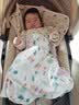 mymini婴儿投降式襁褓翅膀睡袋新生儿宝宝防惊跳包裹春秋冬棉用品防踢被 蔬菜果园【前后1层】 69cm(12-17斤宝宝)L码 实拍图
