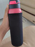 SAHOO 自行车运动水壶骑行茶杯不锈钢保温杯子女男学生山地车公路车单车装备 双层不锈钢弹盖保温杯-少女粉-500ML+杯套 实拍图