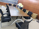 科硕 上海办公家具简约 6人8人办公会议桌长桌多人新款会议桌椅组合 2.4米会议桌+8把椅子 实拍图