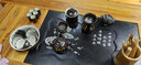 鼎器 原矿紫砂茶具套装整套家用送礼办公功夫杯陶瓷茶道茶壶手工紫泥 16款：26件手写唐诗 实拍图