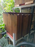 冠乐家 防腐木花箱长方形木质花盆阳台种菜盆种植箱特大碳化实木花槽 定制花箱 实拍图