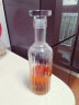 路易治·波米奥尼 意大利进口水晶玻璃酒瓶空酒瓶泡酒瓶洋酒瓶威士忌酒樽 E款酒瓶700ml 实拍图
