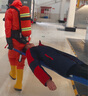 TELLGER半封闭二级轻型全封闭一级A级重型防化服耐酸碱防护服靴子连体带帽化工防护衣实验PVC 半封闭B级轻型防化服 实拍图