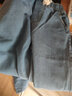 皇呈牛仔裤男裤子男士春秋夏季高街潮牌宽松潮流直筒裤弹力休闲裤长裤 中蓝色 XL 115-140斤优先发货 实拍图