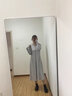 翊尚美防晒衣长款女冰丝防紫外线全身防晒服大帽檐夏季户外骑行网眼透气 【升级大帽檐可拆护镜款】气质灰 均码 【80-140斤全长150CM左右】 实拍图