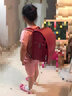 世界地理德国减压护脊小学生书包1-3-5年级男女挺胸儿童背包孩子双肩包 纯色版|玫红色 实拍图
