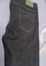 真维斯（Jeanswest）牛仔裤男修身直筒秋冬季新款潮流柔软棉弹舒适休闲男士长裤子男 2108黑色-加绒 34 码(2尺7) 实拍图