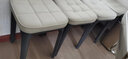 芝华仕 餐椅家用现代简约客厅凳子实木轻奢凳梳妆椅子XJ009 浅灰色*4把 延期仓储-详询客服 实拍图