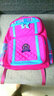 智多宝（zhiduobao）小学生书包女孩轻便儿童1-3-4一6年级双肩韩版蝴蝶结公主书包 玫红色 大码书包 4-6年级 实拍图