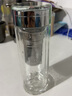 塔驰密司（touchmiss）加厚双层玻璃杯男茶水分离水杯带滤网杯套防摔泡茶杯情人节礼物 透明300ml 实拍图