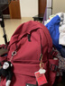 酷咖书包男女ins潮牌背包学生个性百搭双肩包大容量防划耐磨电脑包 红色【带猩猩挂件】 实拍图