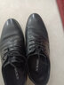 奥康皮鞋男秋冬新款头层舒适休闲牛皮系带圆头正装鞋男 黑色/四季款 38 实拍图