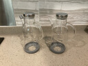 TQVAI华派玻璃油壶大容量防漏油瓶调料瓶酱油瓶醋壶装油罐家用厨房中式 550ml不锈钢盖（2个装） 实拍图