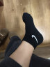 耐克（NIKE）男袜女袜 24新款训练透气短袜快干柔软休闲跑步健身运动nike袜子 SX7677-010/三双装 S/22-24厘米/34-38码 实拍图