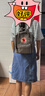 FJALLRAVEN北极狐双肩包kanken mini男女户外出游旅行包ipad包迷你背包23561 021雾灰色 7L 实拍图