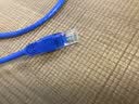 安普康（AMPCOM） 超五类网线六类千兆家用电脑路由器网络连接线CAT6类非屏蔽家装监控成品跳线 【热卖】六类千兆 蓝色 1.5米 实拍图