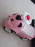 脉驰多功能儿童扭扭车1-3岁宝宝滑行车四轮带音乐溜溜车玩具车 粉色 实拍图
