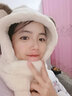 多菲尼森 围巾帽子手套套装女小熊一体三件套冬季保暖可爱保暖帽礼物百搭 帽子围巾手套一体【米色】 实拍图
