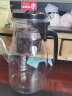 金灶（KAMJOVE）大容量飘逸杯泡茶壶耐热玻璃茶具花茶壶办公室茶壶过滤泡茶器茶具 K-208（900ml） 实拍图