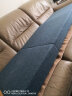 锦兔定制飘窗垫窗台垫高密度沙发垫海绵垫子沙发坐垫阳台海绵垫椅垫 亚麻款黑色 45x45cmx8cm厚 实拍图