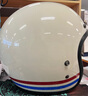 BELL经典复古3/4头盔Custom500四季碳纤维摩托车机车头盔骑行通风透气 custom500-红蓝条纹 XL码(适合57-58cm头围) 实拍图