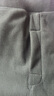 真维斯（JEANSWEST）加绒裤女秋冬季新款束脚裤小个子显瘦加厚保暖羊羔绒长棉裤子女生 黑色 纯色 2XL 实拍图