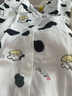 婧麒婴儿连体衣夏装新生男女宝宝夏季衣服纯棉薄款空调服爬服夏天 奶牛 80cm 实拍图