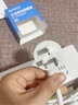 奥睿科（ORICO）20W PD苹果快充插座独立带分控插排宿舍/USB插座/插线板/接线板侧插孔0.7/1.7米家用办公智能插座 20W快充【2A1C+8位分控】白 全长1.7米 实拍图