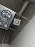 彭克penck 6寸排气扇圆形厕所排风扇卫生间浴室玻璃窗式通风换气扇排气 4寸(安装口径10-12厘米) 实拍图