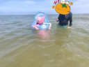 INTEX 58802充气扶手靠背浮排水上休闲冲浪浮排儿童玩具 蓝银随机发 实拍图