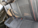 翰静 新款汽车卡通坐垫四季通用座垫全包围座套透气织物座椅套适用于 神秘黑（皮革+织物） 荣威RX3RX5i5 i6 实拍图