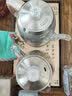 畅茶全自动底部双上水电热水壶家用茶台茶桌专用烧水壶煮茶一体电茶炉办公室泡茶壶煮茶器套装自动断电 1L 【烧水+煮茶壶】金色20X37CM 实拍图