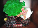 吉善堂玉白菜工艺品家居客厅电视柜店铺前台装饰摆件开业乔迁新居礼品 特大号 约长42*宽25*高35CM 实拍图