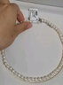 黛米 珍佛 强光白色淡水珍珠项链翡翠玉佛女礼盒包装送妈妈生日礼物 深情6-7mm全珍珠款送耳钉 实拍图