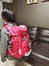 ergobag德国减负护脊小学生一年级三年级大容量双肩包开学礼物 20L波点蓝紫色[1-6年级适用] 实拍图