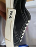 FILA FUSION斐乐女鞋帆布鞋女 低帮板鞋POP轻质帆布鞋休闲运动鞋女 黑-BK 40 实拍图