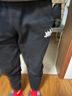 安踏运动裤男夏季透气卫裤长裤收口健身裤休闲裤舒适针织裤男士裤子 【收脚LOGO款-针织】-黑3 L 实拍图