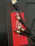 昂悦三合一数据线充电线一拖三100W/66W多功能多头手机6A/5A超级快充闪充适用苹果荣耀华为type-c安卓 2米线-炫酷黑-30分钟充满 实拍图