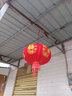 新新精艺大红灯笼2个装元旦新年装饰春节大门阳台户外商场宫灯100# 实拍图