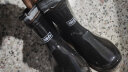 回力雨鞋男士冬季中筒防水胶鞋加绒可拆卸保暖水鞋雨靴套鞋6557黑色39 实拍图