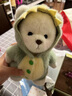 莉娜熊（TeddyTales）小熊玩偶毛绒玩具泰迪手作熊公仔娃娃生日礼物送女生 恐龙小奶白 搭配短毛崽崽 礼盒装 实拍图